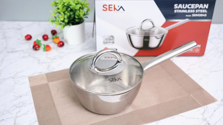 Nồi Quánh Táo Inox 304 Seka Size 18cm Kèm Vung