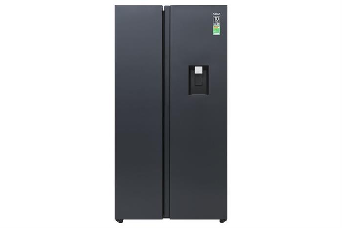 Tủ lạnh Aqua Inverter 569 lít Side By Side AQR-S633XA(WSL)