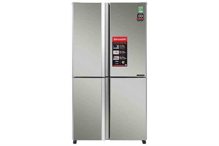 Tủ lạnh Sharp Inverter 525 lít Multi Door SJ-FX610V-SL