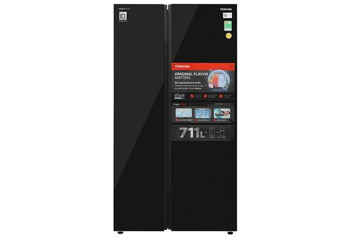 Tủ lạnh Toshiba Inverter 711 lít Side By Side GR-RS905WIA-PGV(22)-XK
