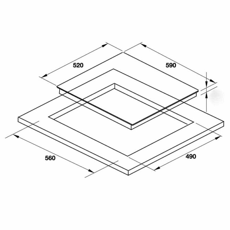 Bếp từ 3 vùng nấu Hafele HC-I6037B 536.61.801
