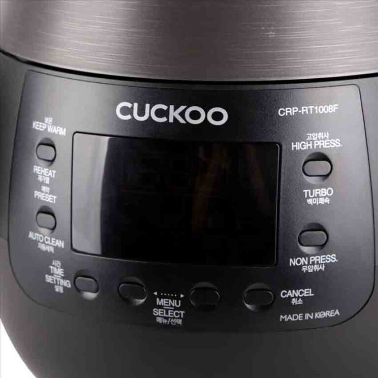 Nồi cơm điện tử áp suất Cuckoo CRP-RT1008F dung tích 1.8 lít