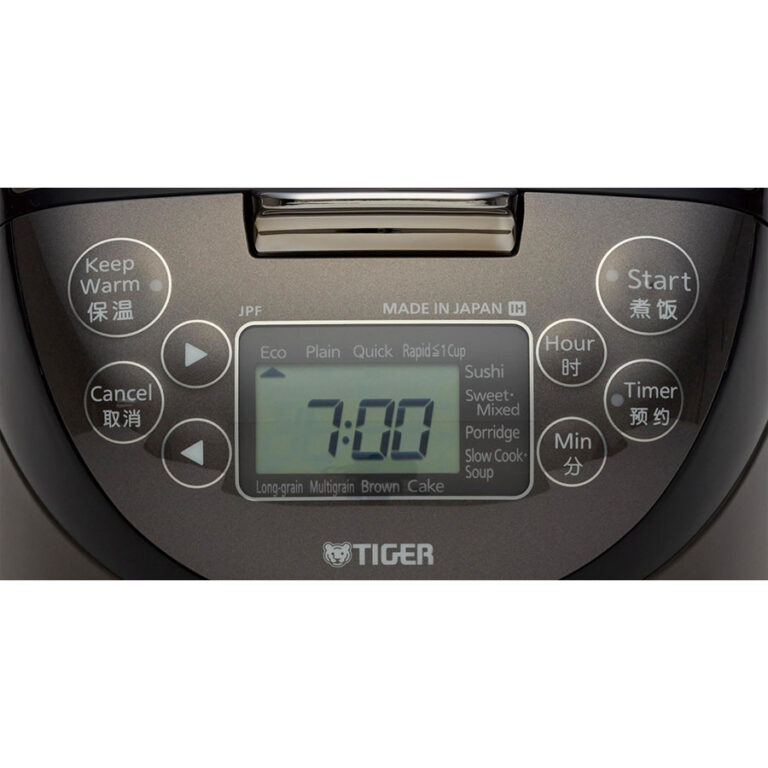 Nồi cơm điện tử cao tần Tiger 0.5 lít JPF-A55W-K