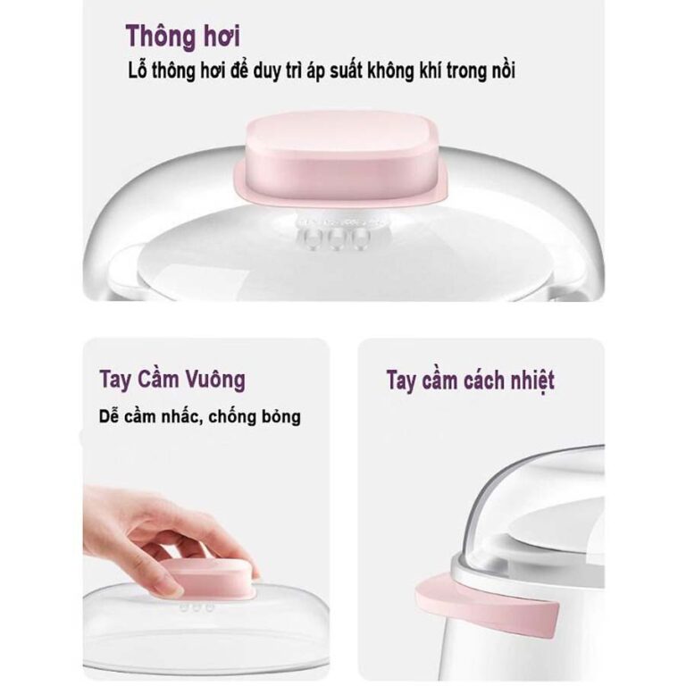 Nồi Nấu Cháo Chậm SEKA GT68