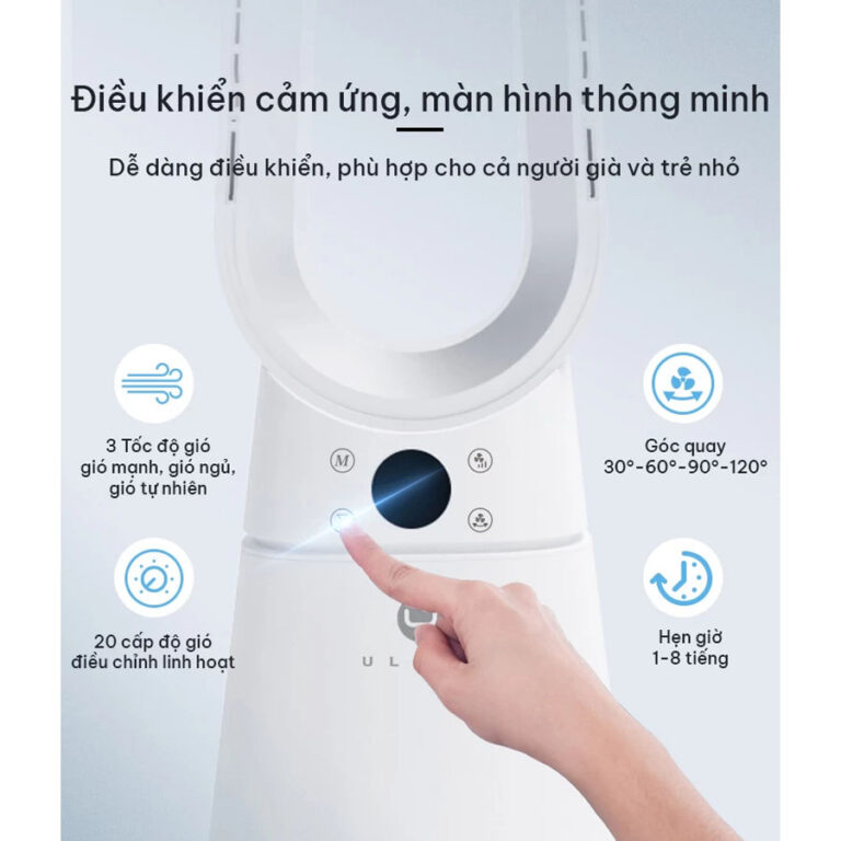 Quạt lọc không khí và khử khuẩn U ULTTY LIDI