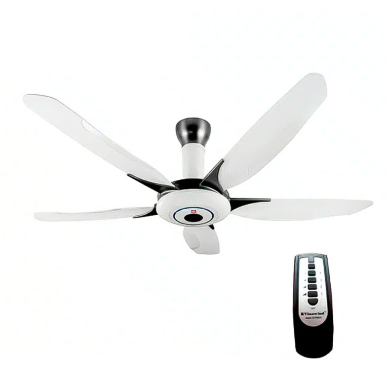 Quạt trần Vinawind 5 cánh QT1500X có điều khiển