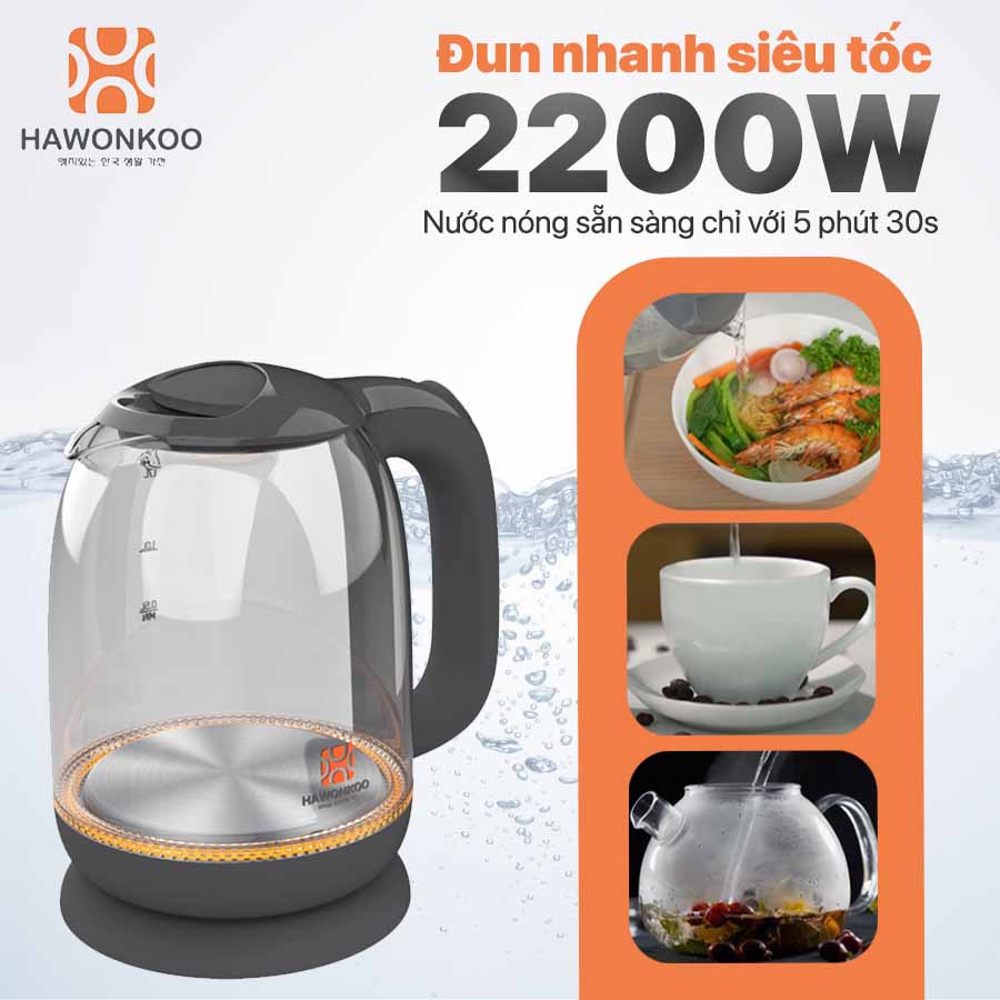 Ấm siêu tốc Hawonkoo KEH-170