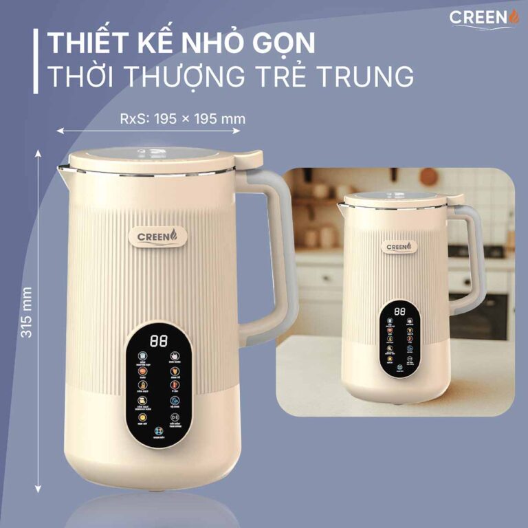 Máy làm sữa hạt CREEN CR-1000 Pro