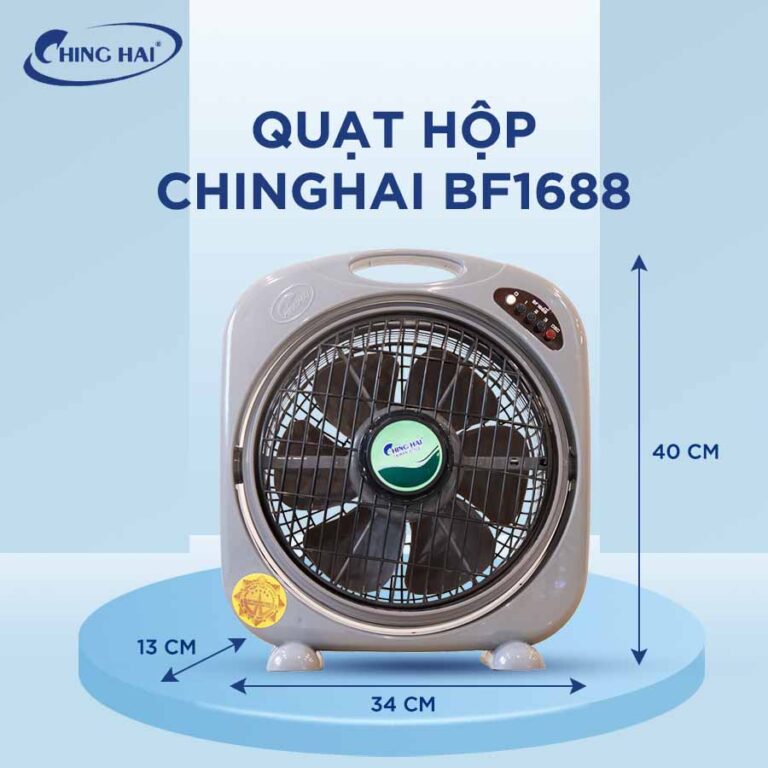 Quạt hộp Chinghai cỡ bé BF1688