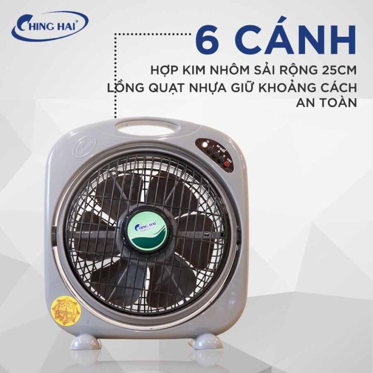 Quạt hộp Chinghai cỡ bé BF1688