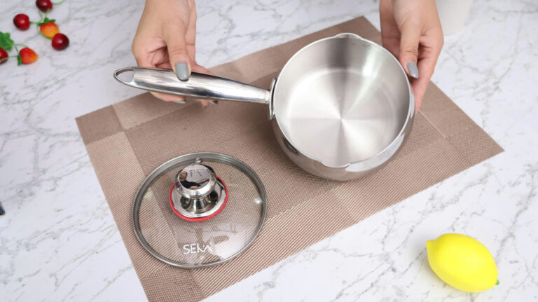 Nồi Quánh Táo Inox 304 Seka Size 14cm Kèm Vung