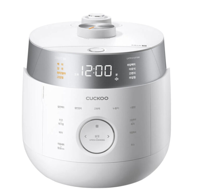 Nồi cơm điện cao tần áp suất kép Cuckoo CRP-LHTR0610FW 1.08 Lít (Nội Địa Hàn)