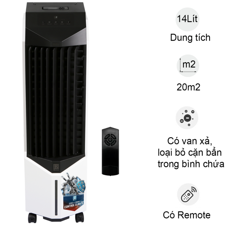 Quạt điều hòa Boss S102 100W