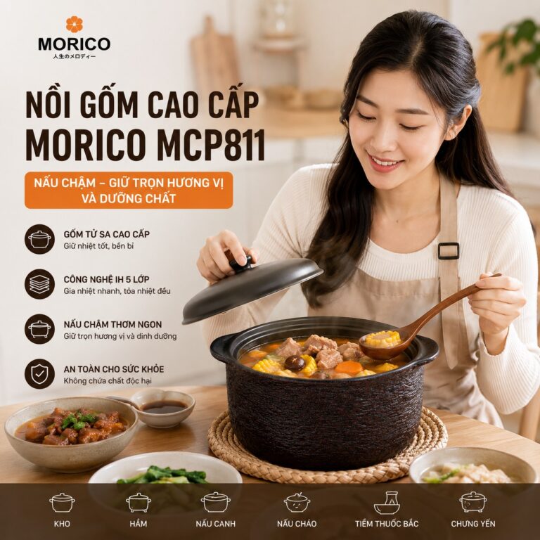 Nồi gốm cao cấp Morico MCP811