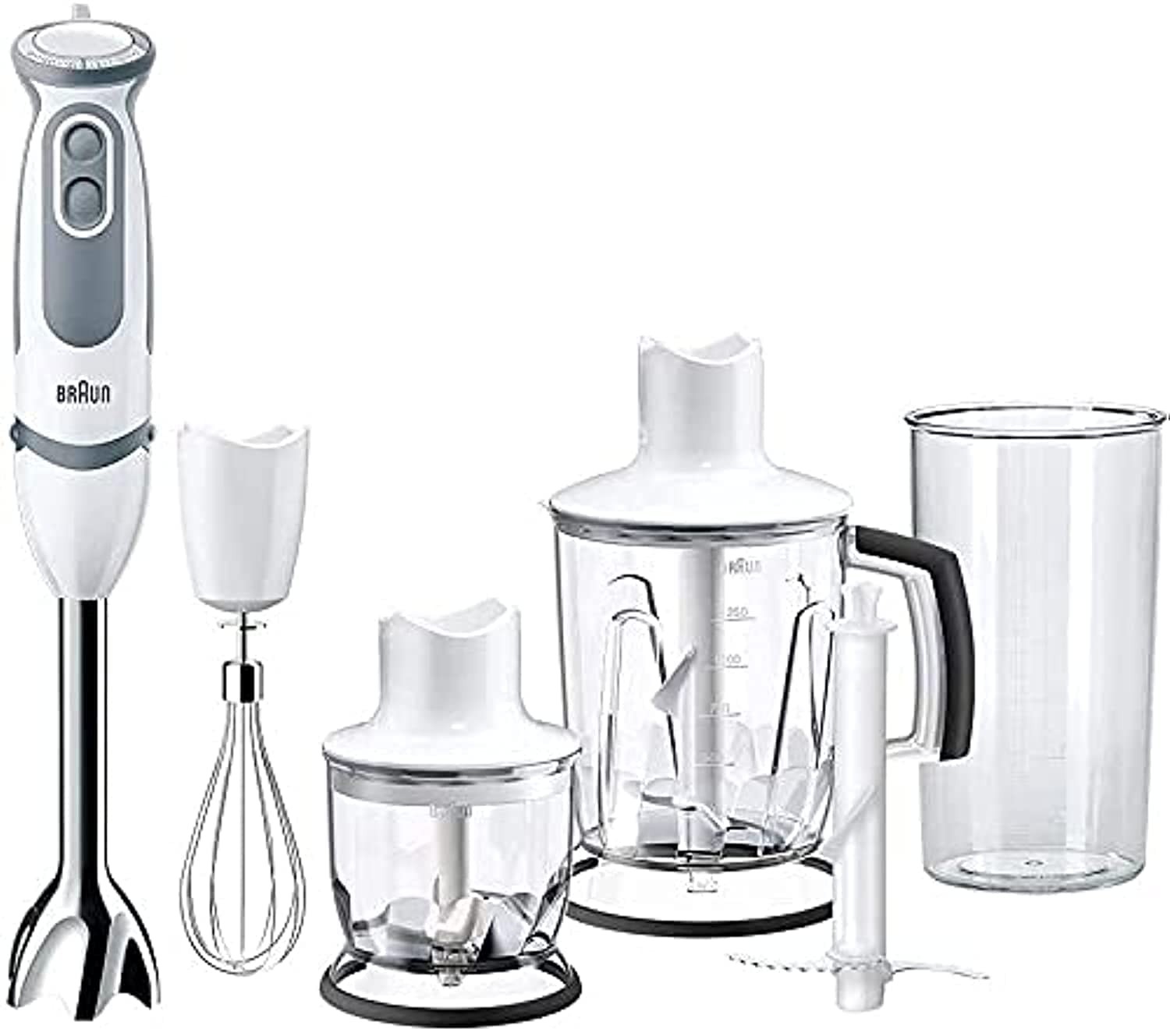 Trọn bộ máy xay cầm tay Braun MQ5245 với nhiều phụ kiện đa năng