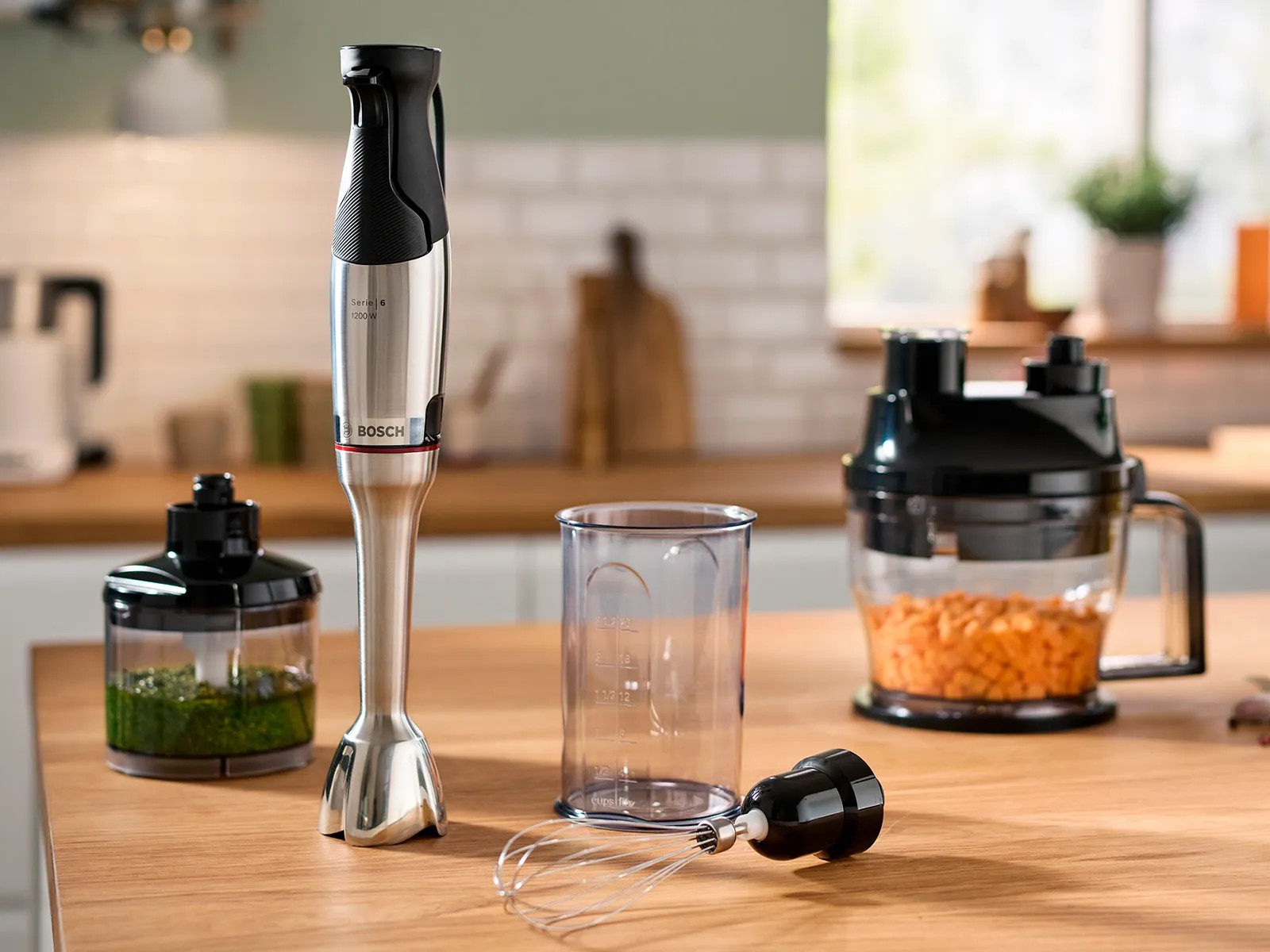 Bộ phụ kiện đa năng của máy xay cầm tay Bosch cho nhiều mục đích