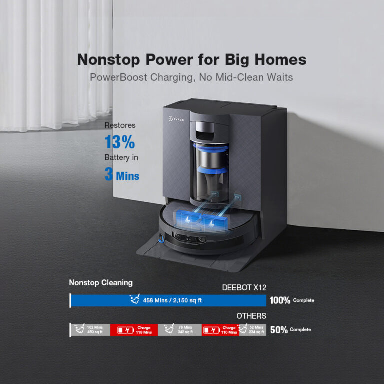 Robot hút bụi X12 Omni Cyclone