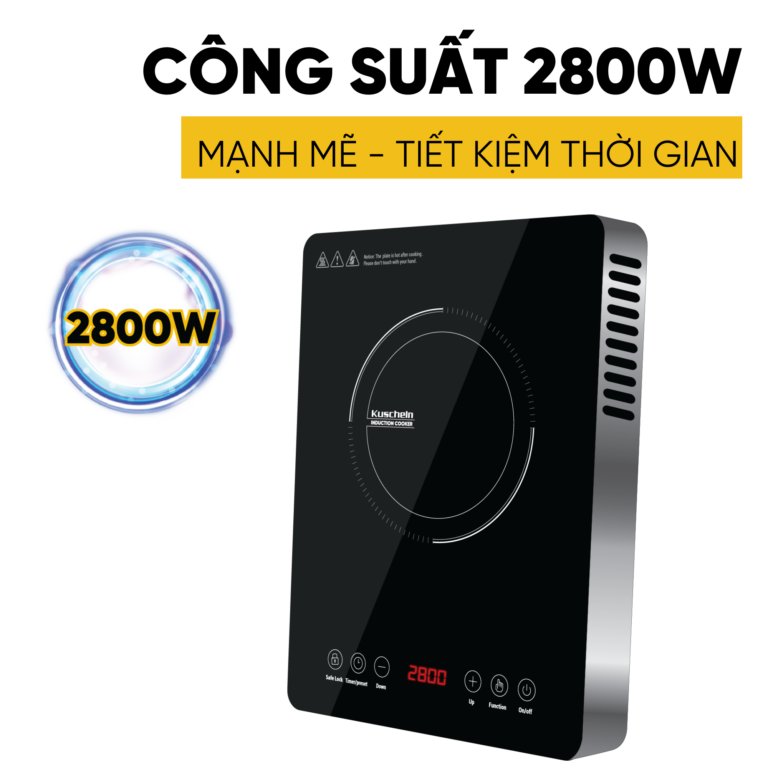 Bếp từ đơn công suất lớn KUSCHELN KIC23-2800