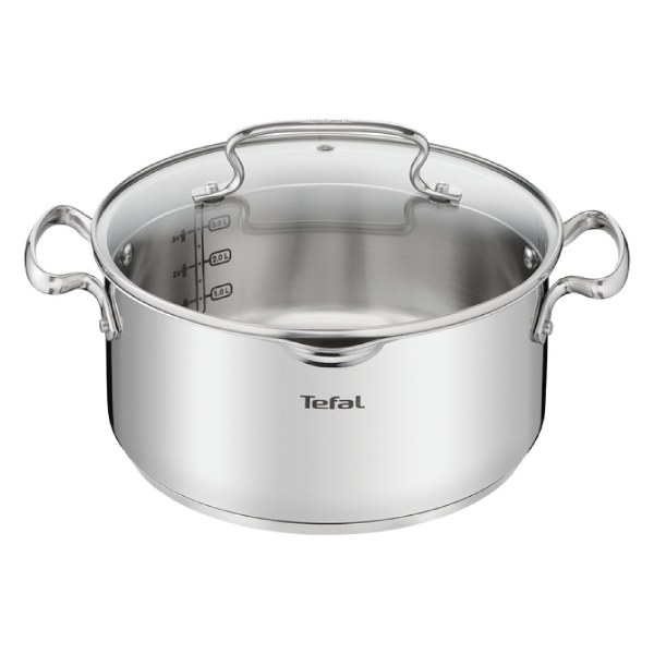 Nồi Inox Đáy Từ Nắp Kính Tefal Duetto Plus 20Cm