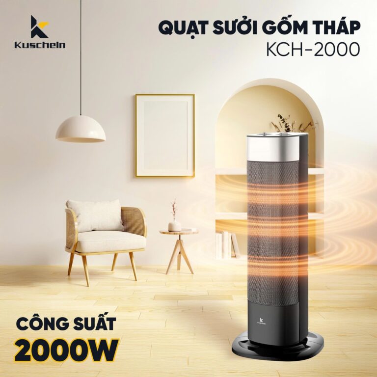 Máy sưởi gốm KUSCHELN KCH2000 2000W