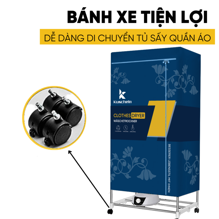 Tủ sấy quần áo KUSCHELN KCD23-01 2000W