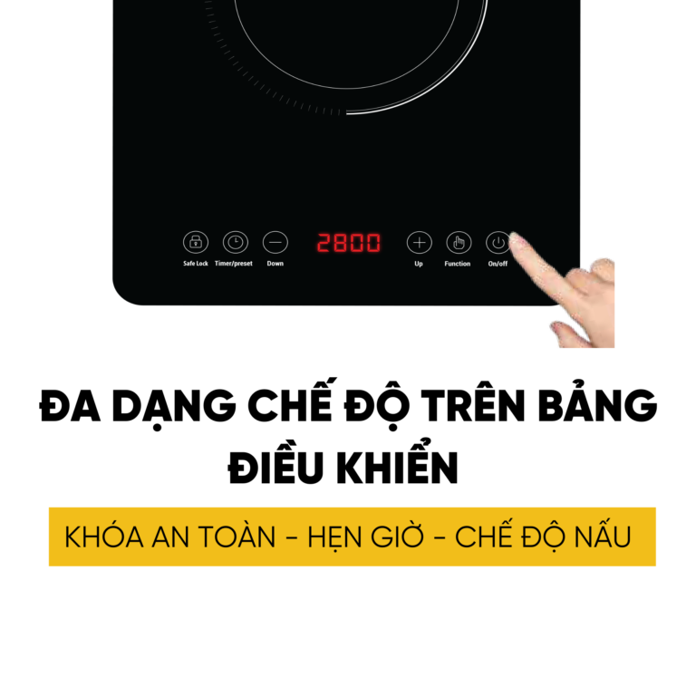 Bếp từ đơn công suất lớn KUSCHELN KIC23-2800