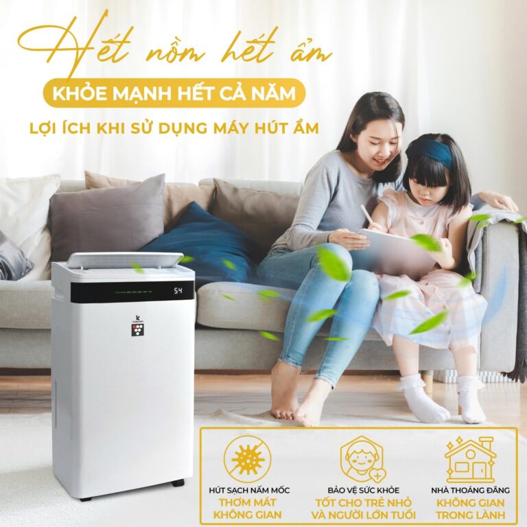 Máy hút ẩm KUSCHELN KHD – 27L