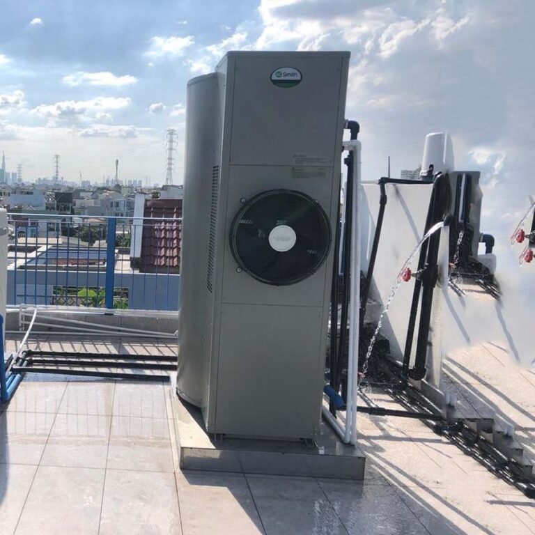 Máy nước nóng bơm nhiệt 300 lít A.O Smith CAHP1.5DI-80-6-W