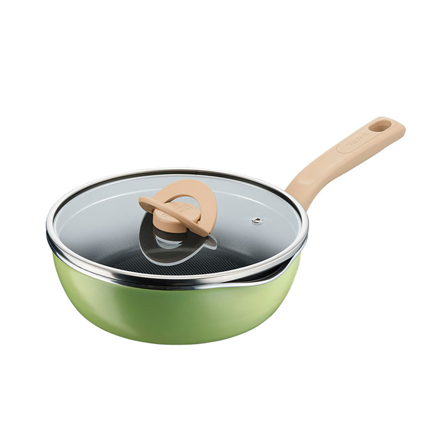 Chảo nồi có nắp đa năng 3 trong 1 Tefal 24cm G1748795 - chảo inox tốt