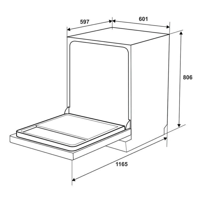Máy rửa bát Hafele HDW-F6012G 535.29.672