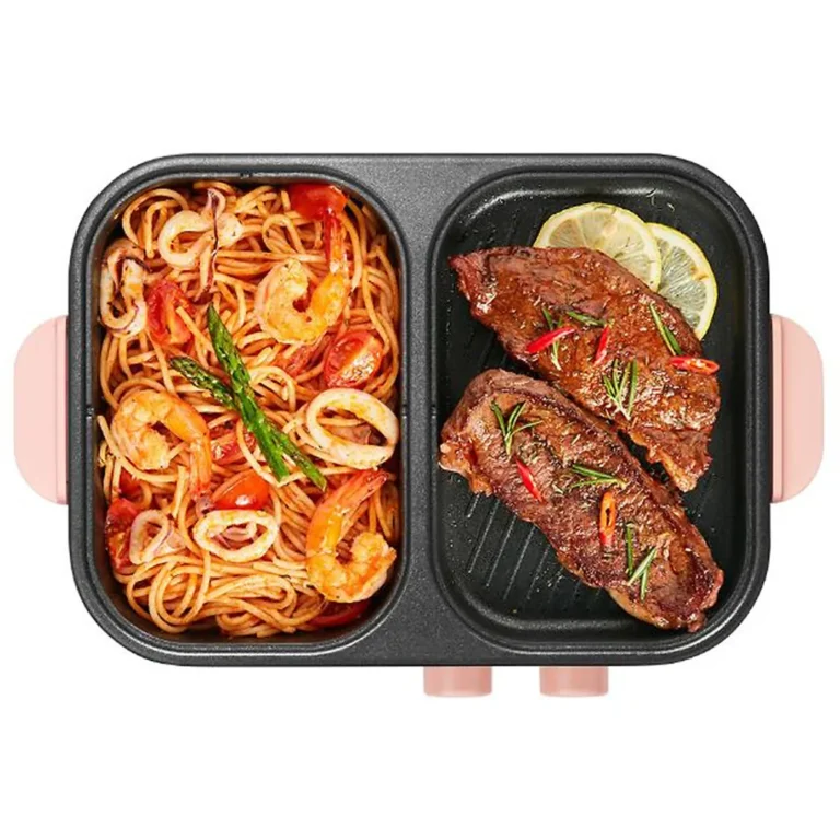 Bếp Lẩu Nướng Đa Năng Bear DKL-C12D1 – Hàng Quốc Tế – Bản Tiếng Anh
