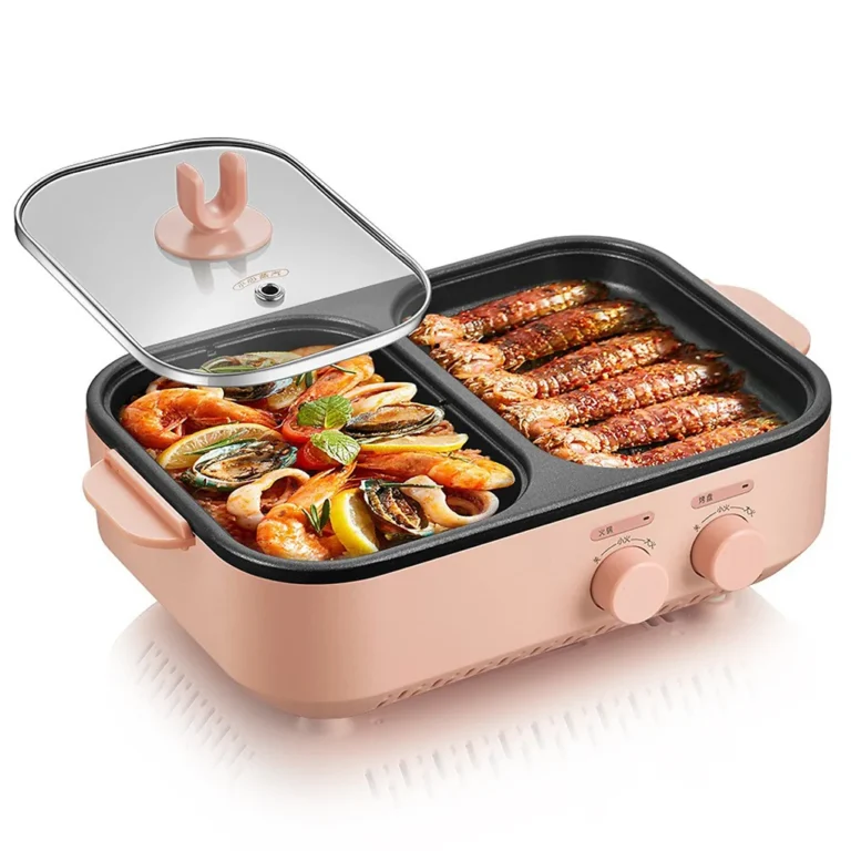 Bếp Lẩu Nướng Đa Năng Bear DKL-C12D1 – Hàng Quốc Tế – Bản Tiếng Anh