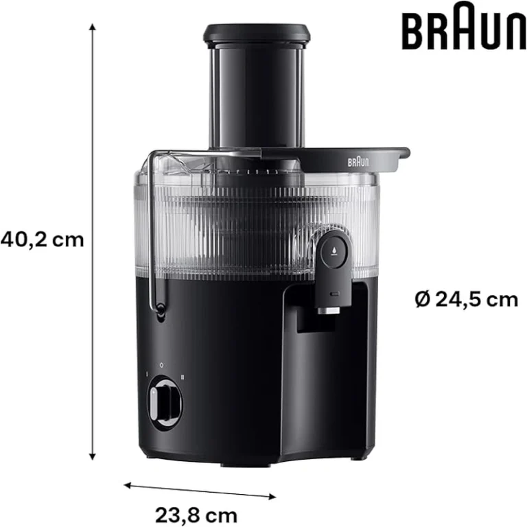 Máy Ép Trái Cây Braun SJ5000 MultiJuice 5 Spin – Công Suất 800W