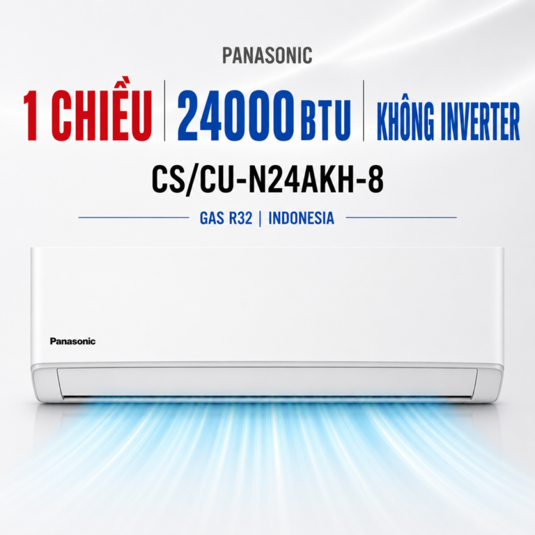 Điều hòa Panasonic N24AKH-8 24000BTU 1 chiều