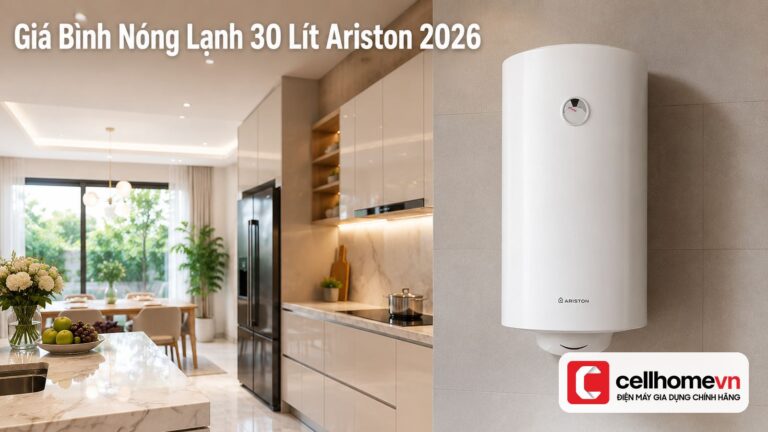 Giá Bình Nóng Lạnh 30 Lít Ariston 2026