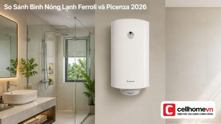 So Sánh Bình Nóng Lạnh Ferroli và Picenza 2026: Chọn Hãng Nà