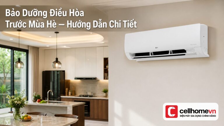 Bảo Dưỡng Điều Hòa Trước Mùa Hè — Hướng Dẫn Chi Tiết