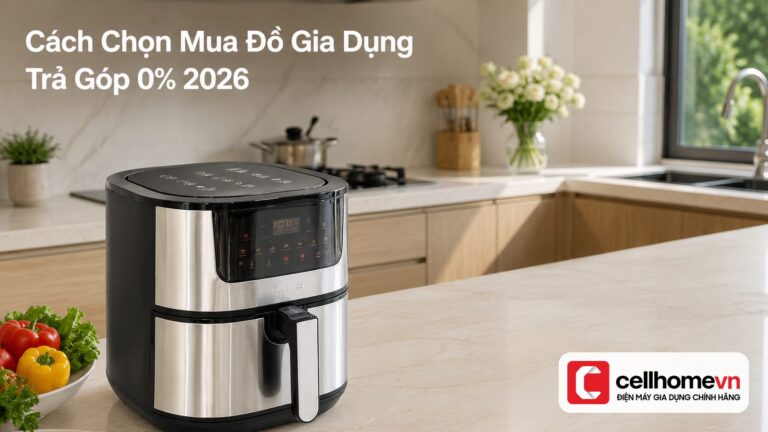 Cách Chọn Mua Đồ Gia Dụng Trả Góp 0% 2026
