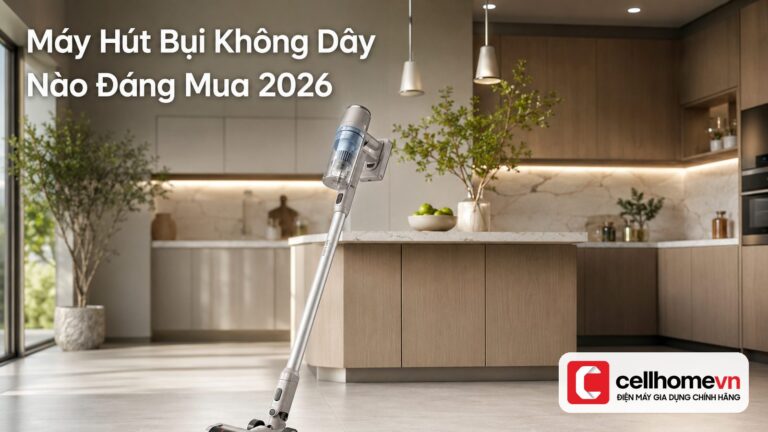 Máy Hút Bụi Không Dây Nào Đáng Mua 2026