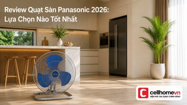 Review Quạt Sàn Panasonic 2026: Lựa Chọn Nào Tốt Nhất Cho Gi