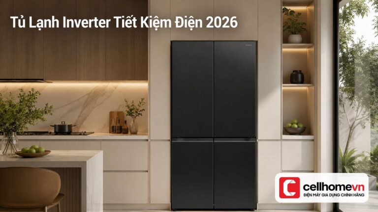 Tủ Lạnh Inverter Tiết Kiệm Điện 2026: Lựa Chọn Tối Ưu