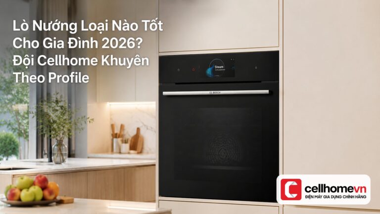 Lò Nướng Loại Nào Tốt Cho Gia Đình 2026? Đội Cellhome Khuyên Theo Profile