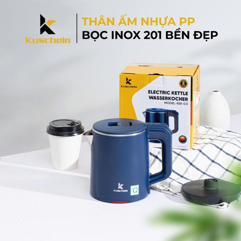 Ấm siêu tốc KUSCHEL 0.5L – KEK-0.5