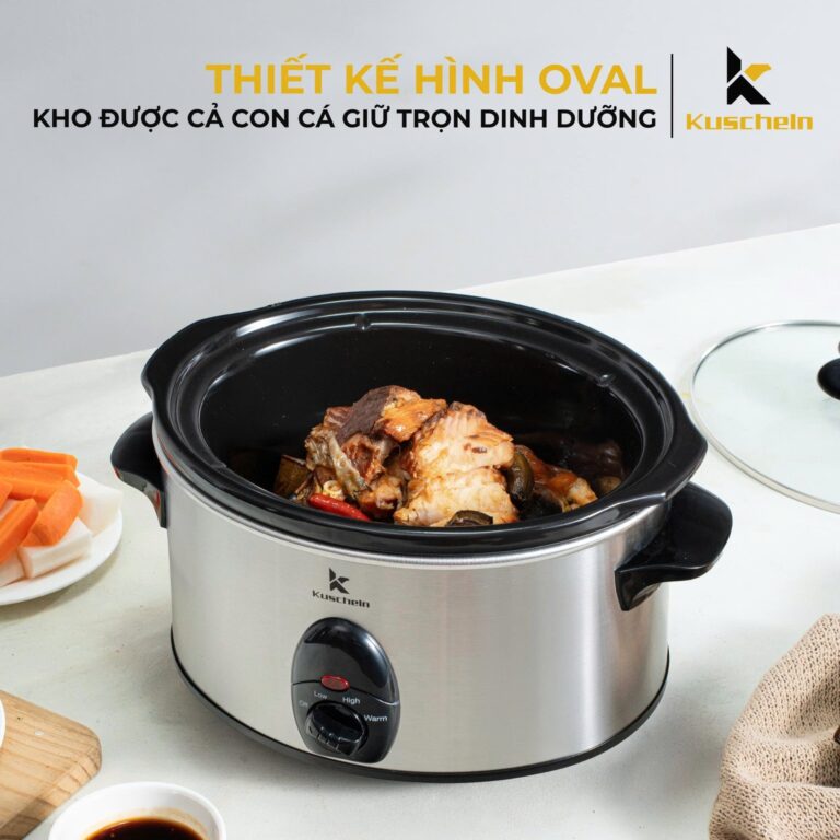 Nồi nấu chậm KUSCHELN KSC023-02-3.5 3.5 lít