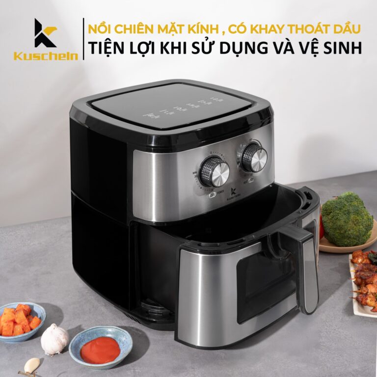 Nồi chiên không dầu mặt kính KAF24-10.2L