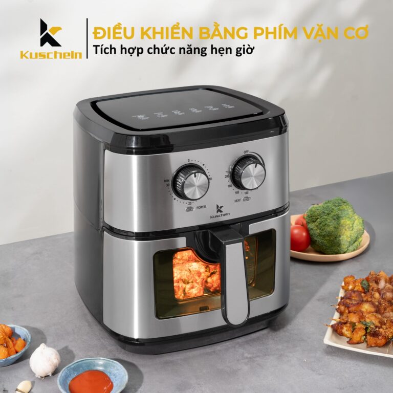 Nồi chiên không dầu mặt kính KAF24-10.2L