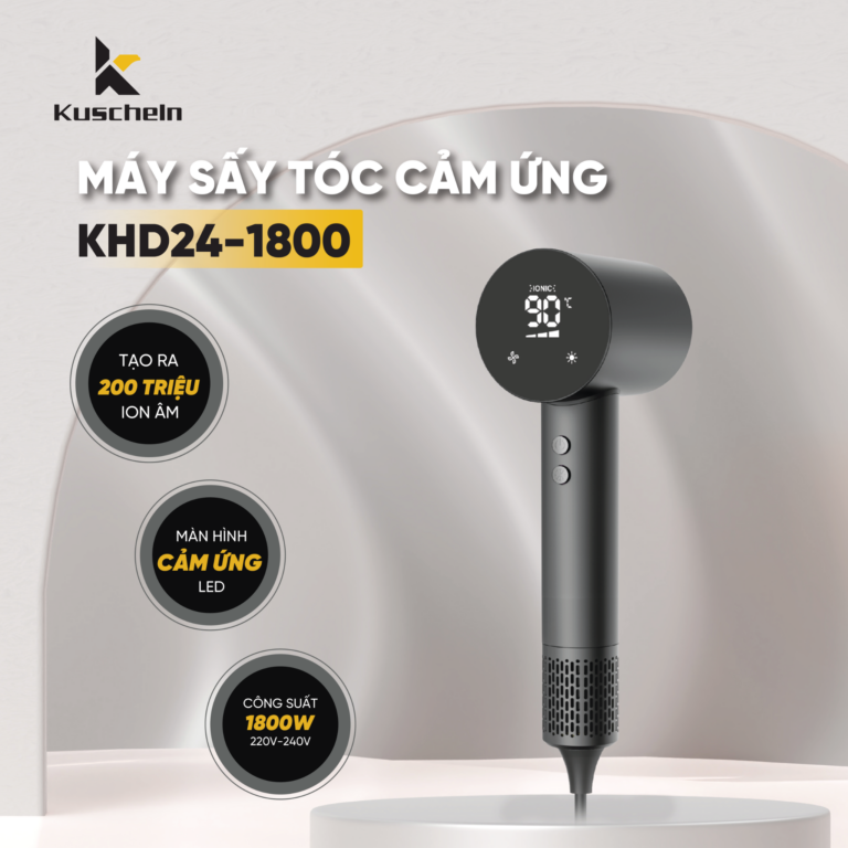 Máy sấy tóc cảm ứng KUSCHELN KHD24-1800