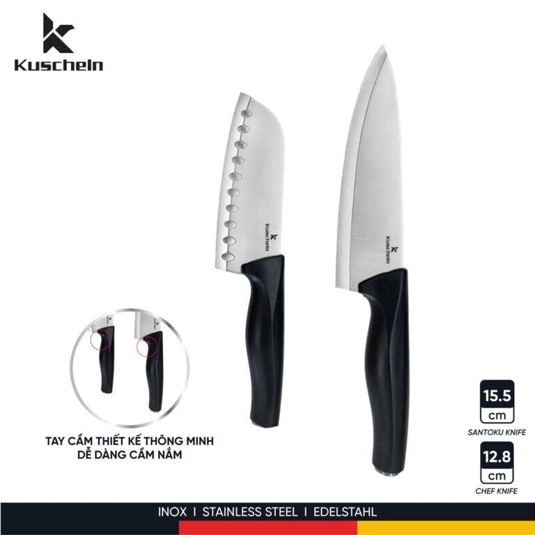 Bộ dao thép không gỉ KUSCHELN KSK24-2C