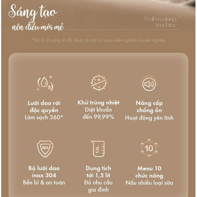 Máy Làm Sữa Hạt Bear PBJ-D08T1 1.5 Lít