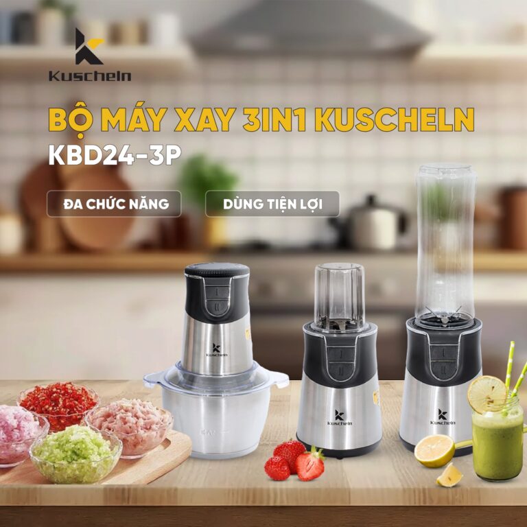 Bộ máy xay 3IN1 KUSCHELN KBD24-3P